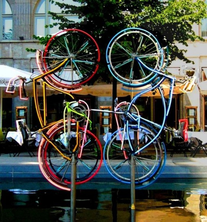 bicycle sculpture